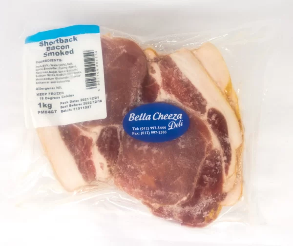 Bacon - Shortback per kg