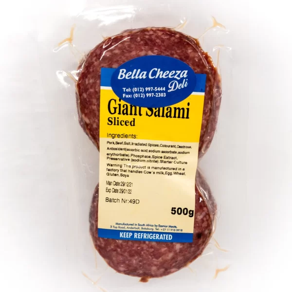 Salami Sliced 500g